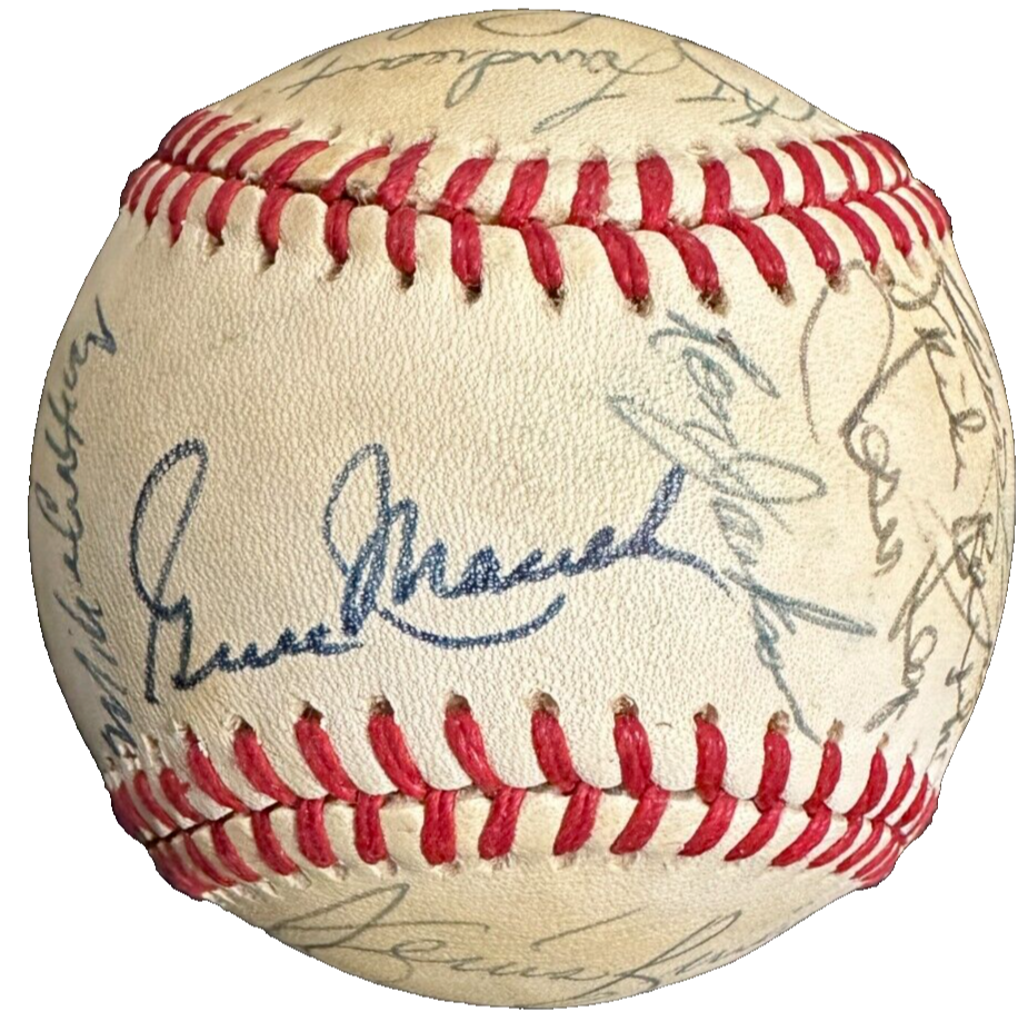 1979 Minnesota Twins Team Signed Baseball Mauch Carew Castino