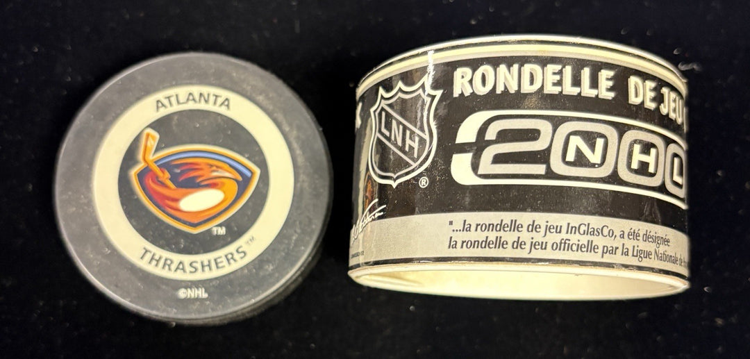 Atlanta Thrashers NHL 2000 Official Game Puck