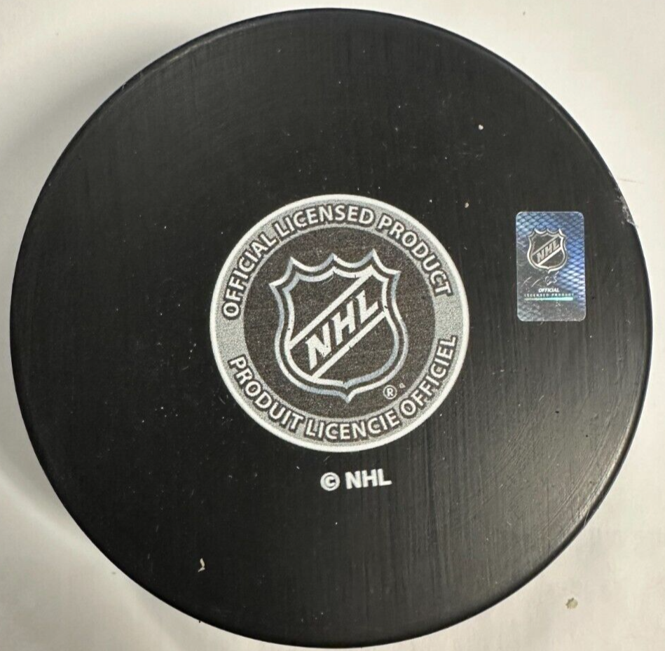 Brian Propp Autographed Boston Bruins 100th Anniversary Hockey Puck NHL