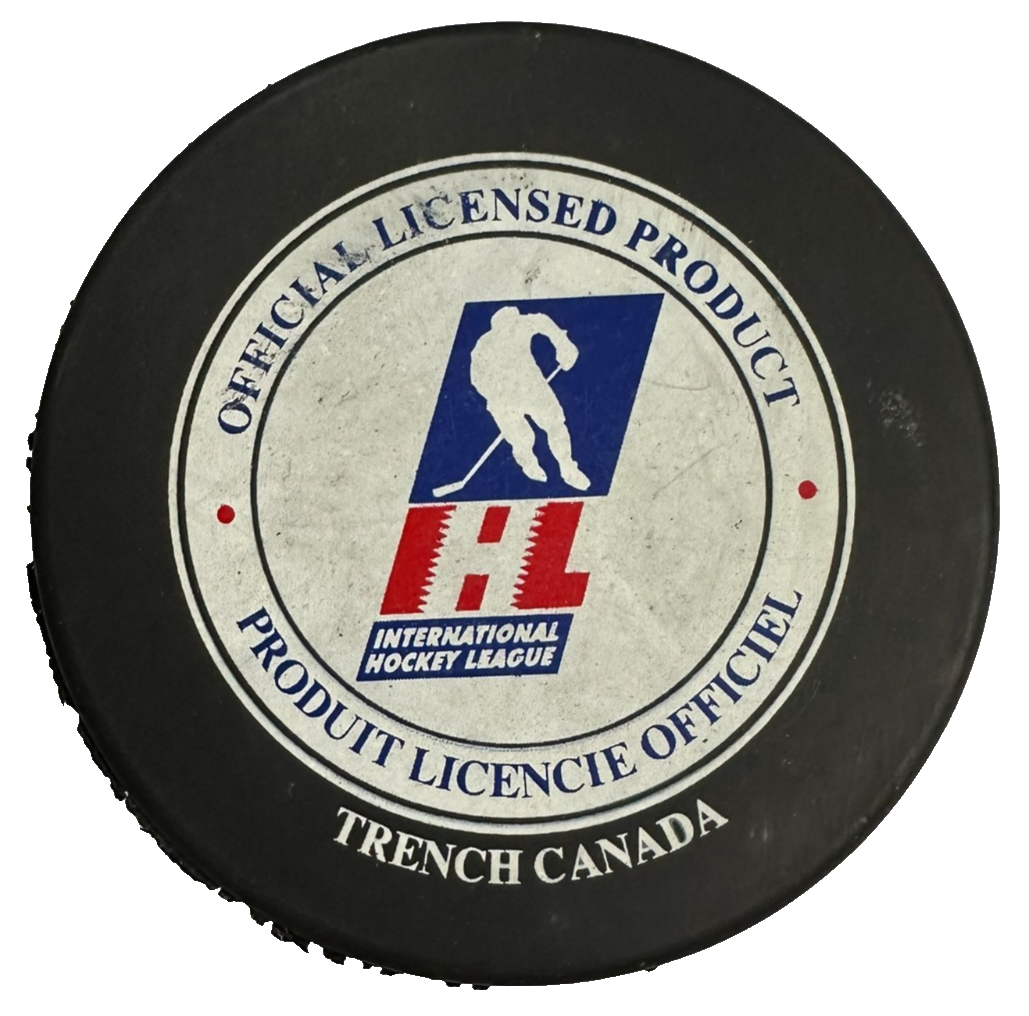 Vintage Houston Aeros Official Hockey Puck IHL