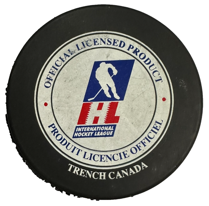 Vintage Houston Aeros Official Hockey Puck IHL