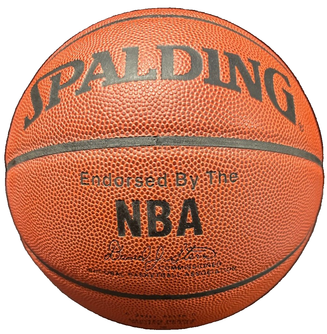 Magic Johnson Autographed Spalding Official NBA Basketball BAS