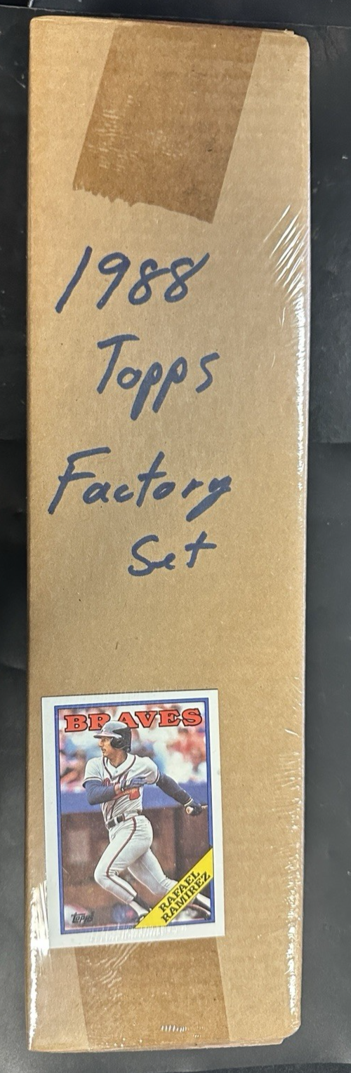 Original 1988 Topps Baseball Factory Sealed Complete Set In Original Box