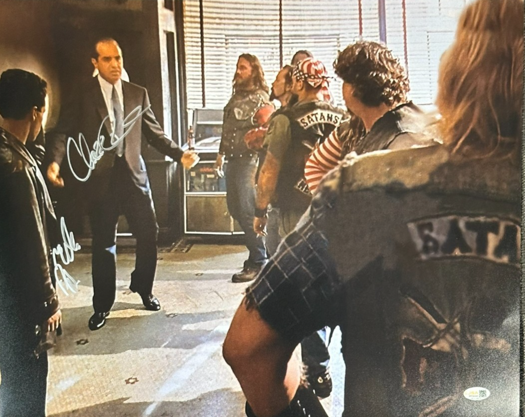 Chazz Palminteri & Lillo Brancato Autographed 16x20 A Bronx Tale Photo JSA