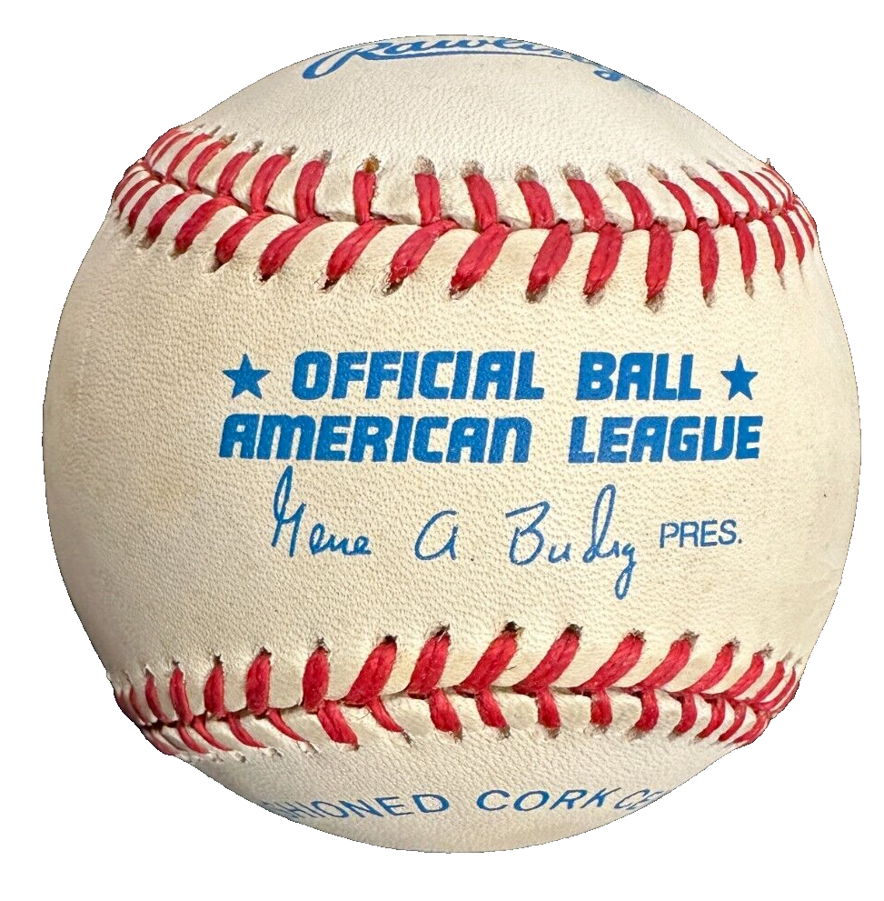George Scott Autographed Official American League Baseball Red Sox