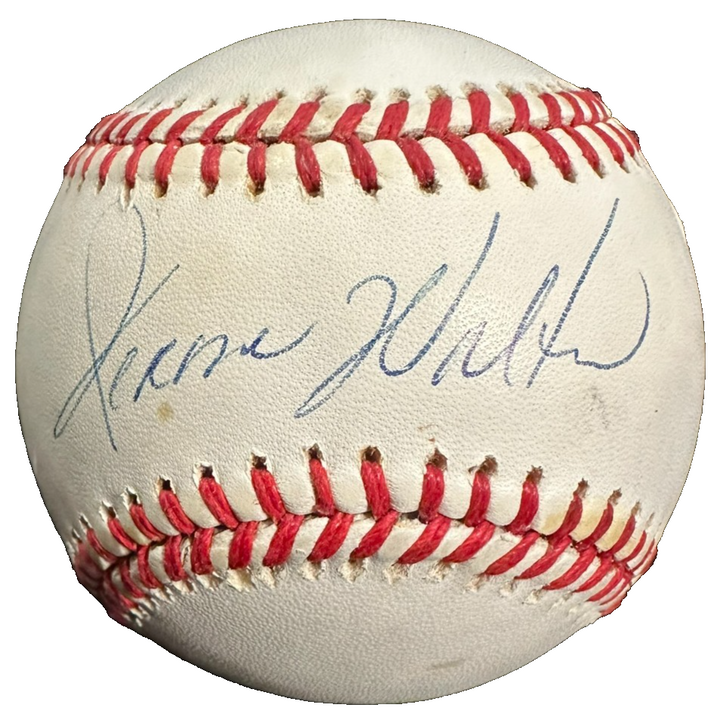 Jerome Walton Autographed National League Baseball Chicago Cubs