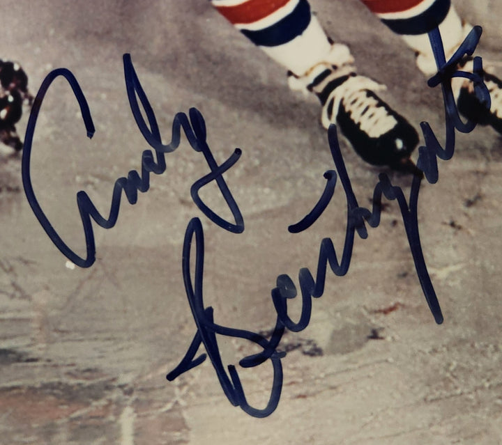 Andy Bathgate Signed 8x10 Photo New York Rangers HOF COA