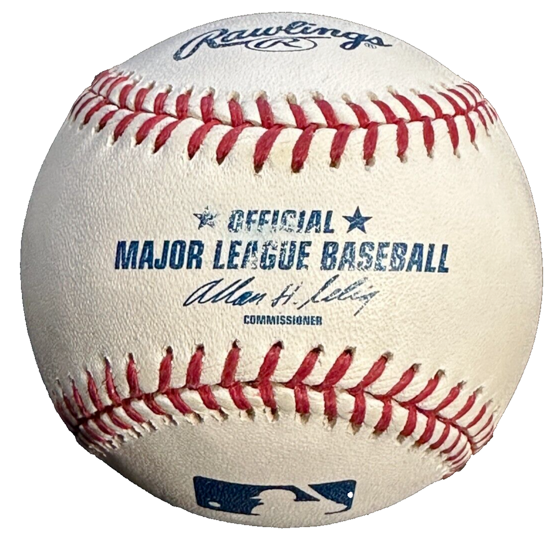 Rick Krueger Autographed Official Major League Baseball W/ 75 Red Sox Insc