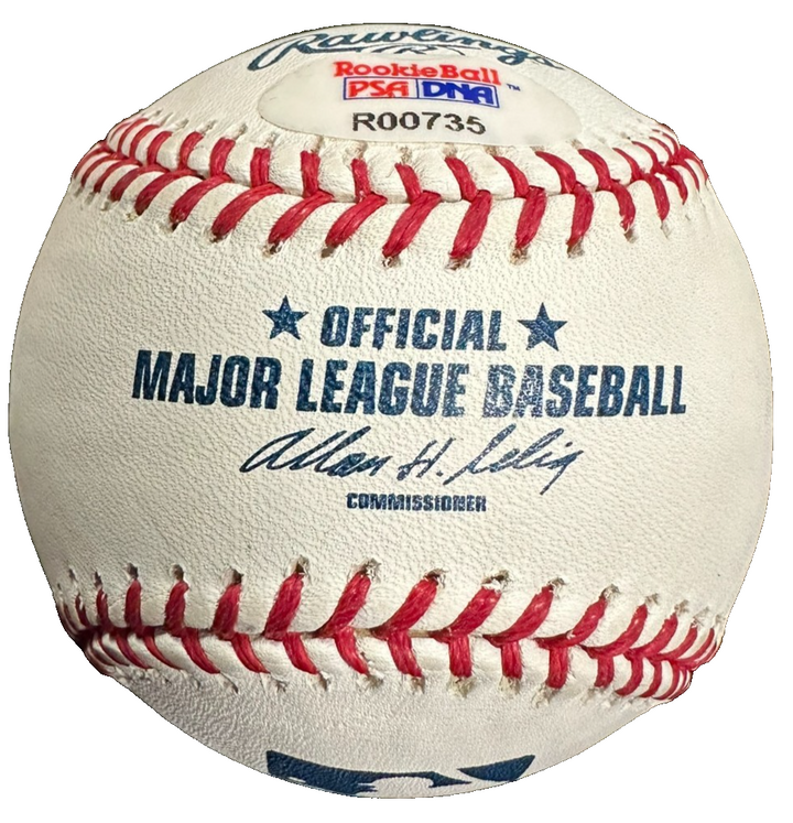Cameron Maybin Autographed Official Major League Baseball PSA Rookie Signature