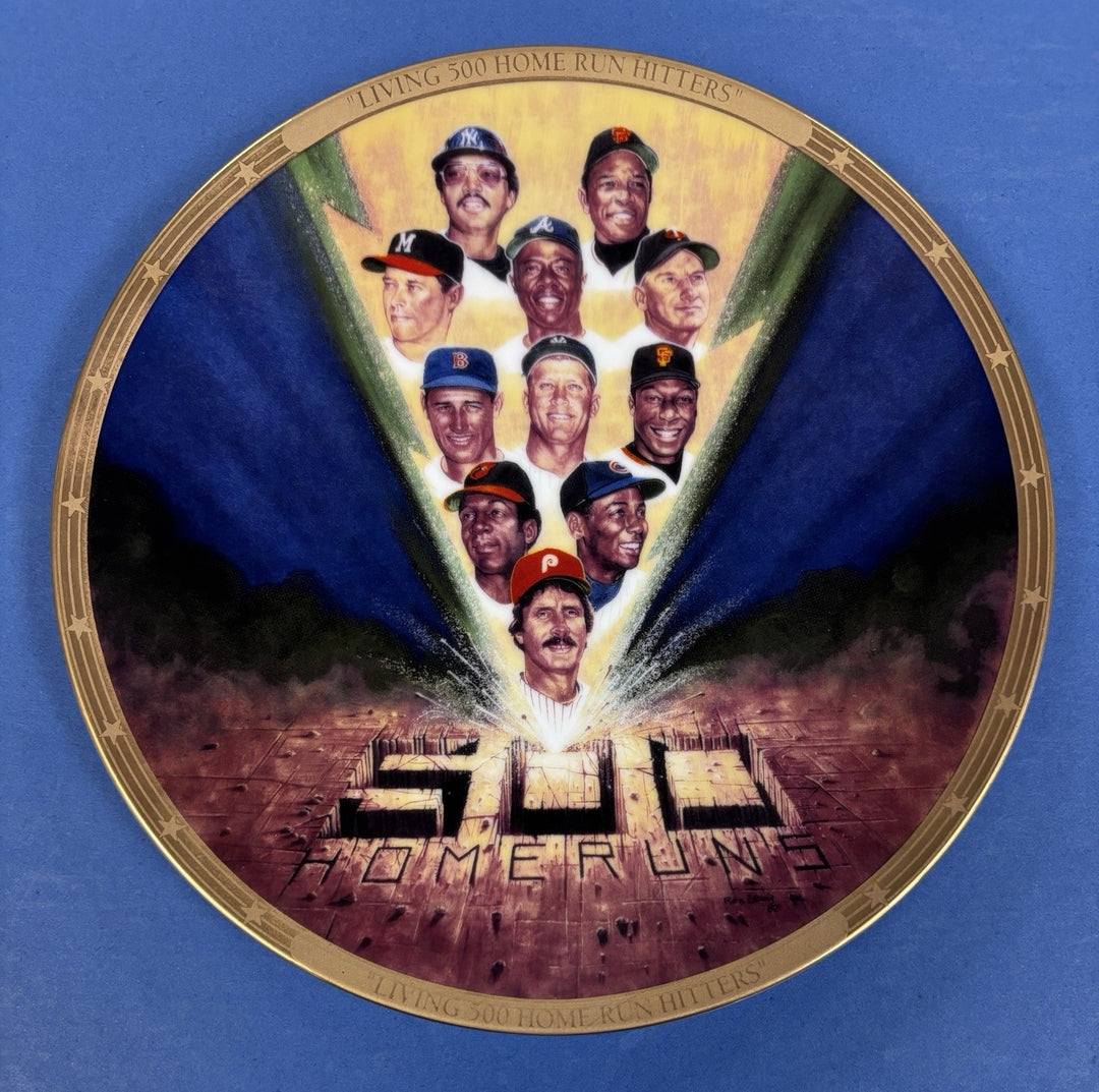 Sports Impressions Living 500 HR Hitters Commemorative Plate 1062/7500