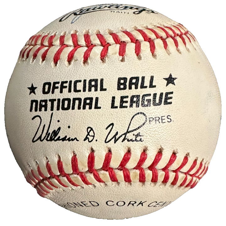 MLB MVP's Autographed ONL Baseball Robinson Banks Cepeda Allen BAS