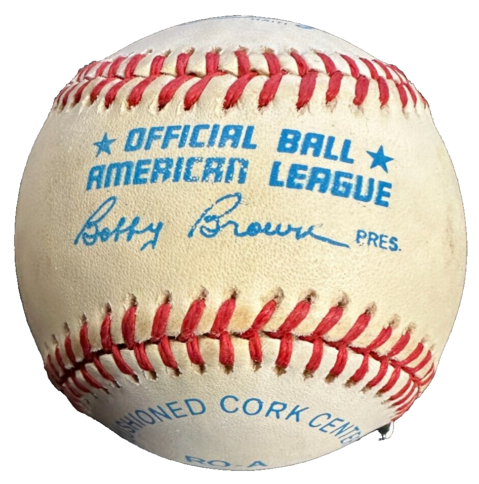 Wally Joyner Autographed American League Baseball California Angels