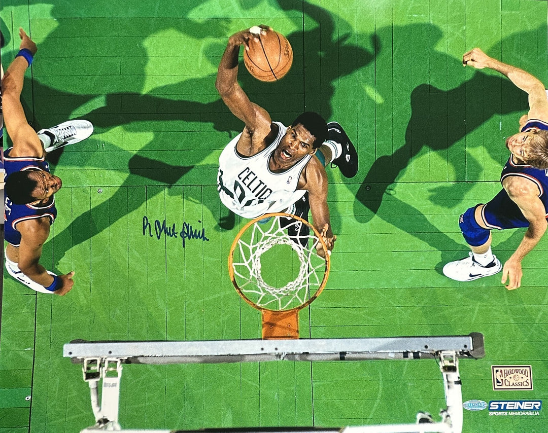 Robert Parish Autographed 16x20 Photo Boston Celtics Steiner Sports