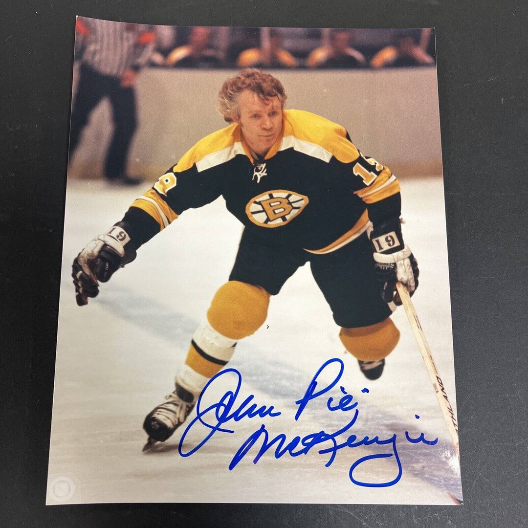 John “Pie” McKenzie Signed 8x10 Boston Bruins Sportsworld