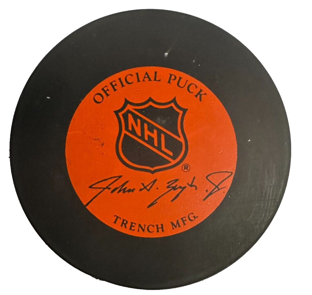 Pat Falloon Autographed San Jose Sharks Hockey Puck NHL