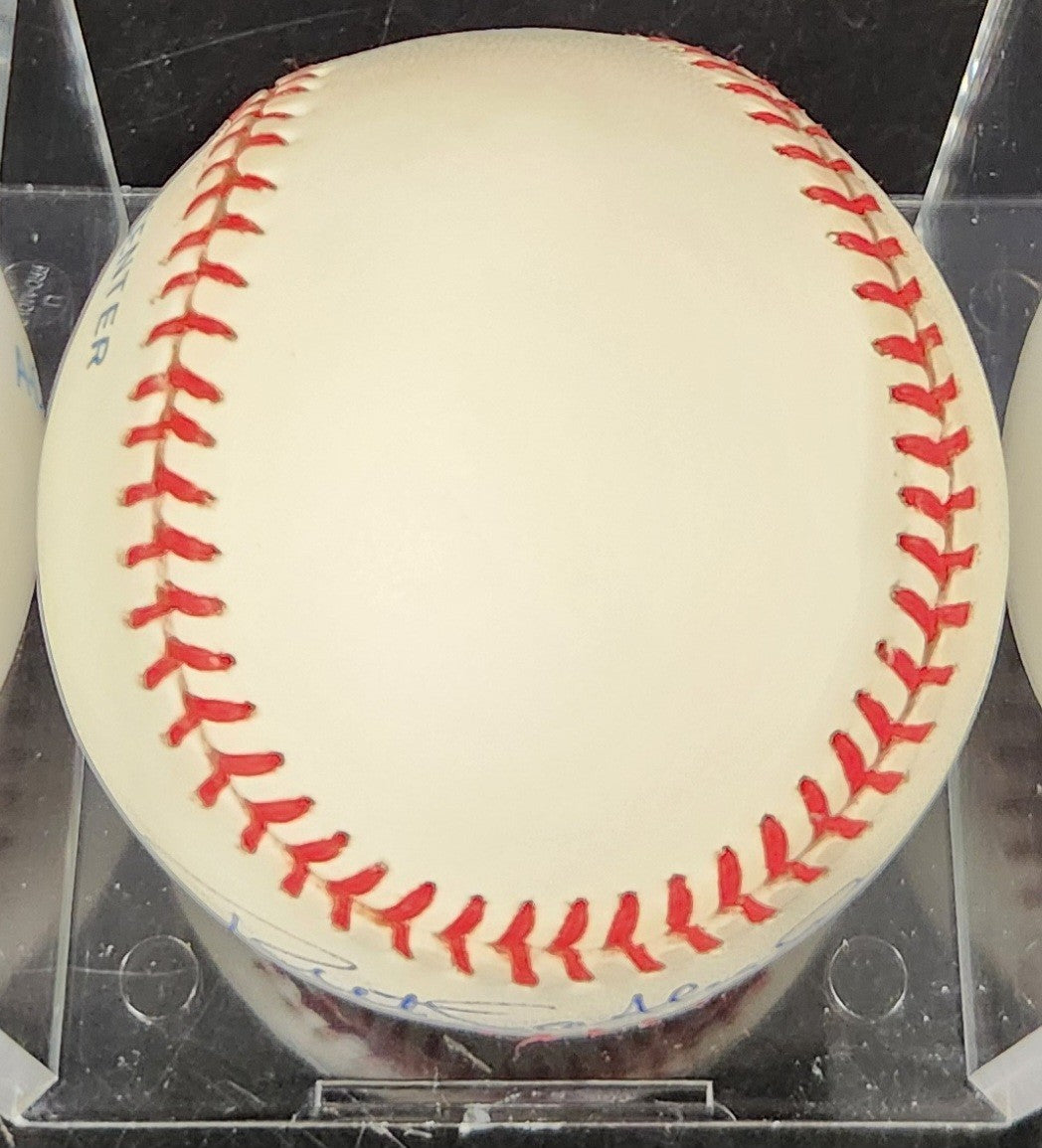 Bret Saberhagen Autographed American League Baseball Royals Red Sox Mets COA