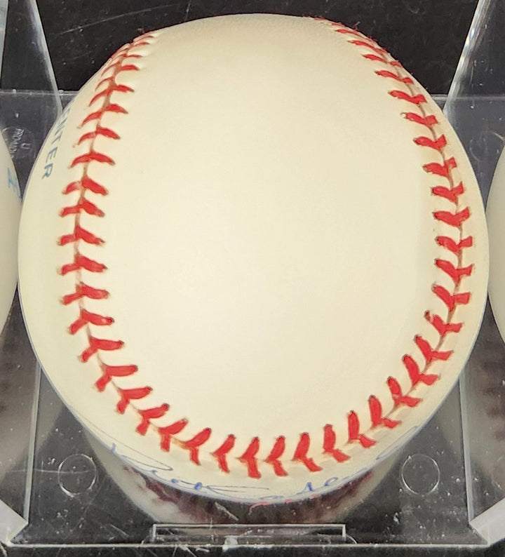Bret Saberhagen Autographed American League Baseball Royals Red Sox Mets COA