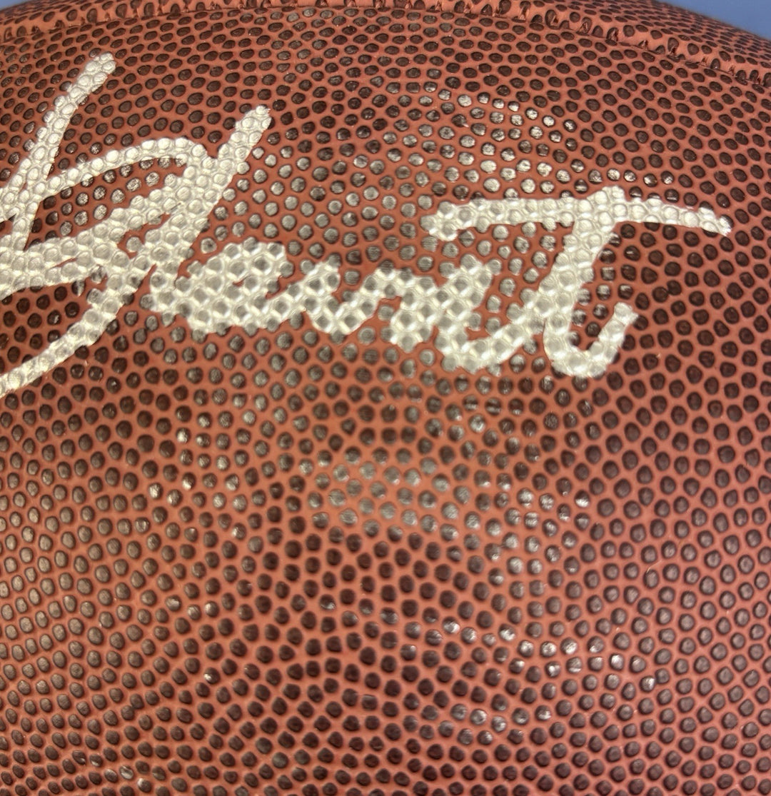 Mel Blount Signed Wilson Football Pittsburgh Steelers Sportsworld COA