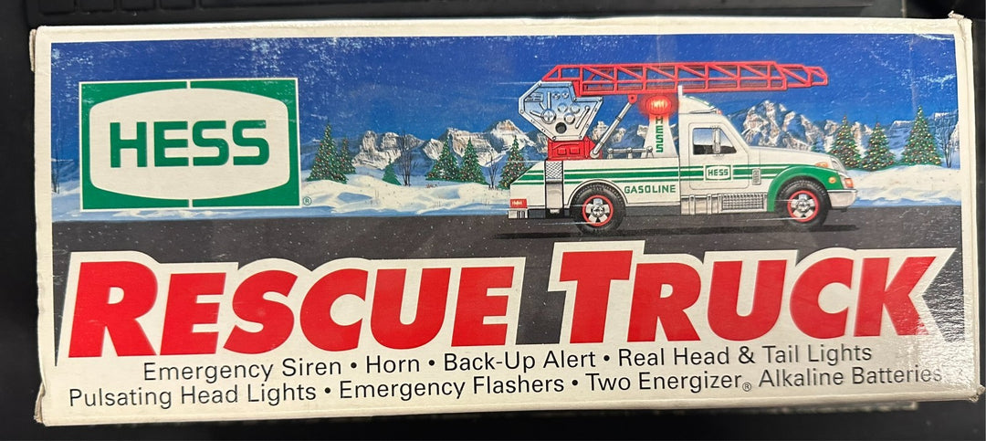 1994 Hess Toy Rescue Truck in Original Box