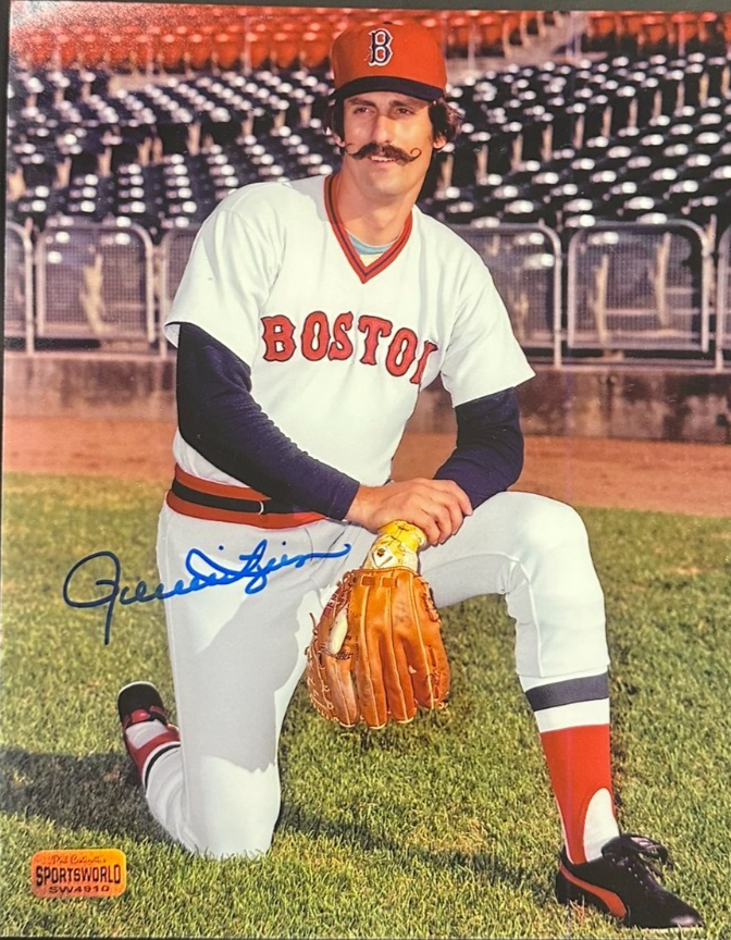 Rollie Fingers Autographed Boston Red Sox 8x10 Photo
