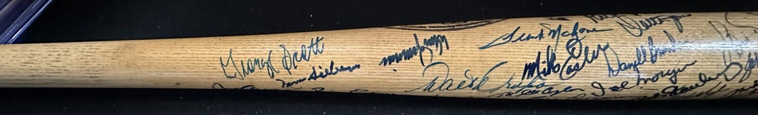 Boston Red Sox Autographed Bat Williams Yaz Tiant Remy Wood