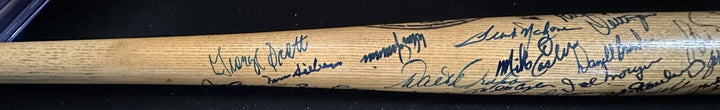 Boston Red Sox Autographed Bat Williams Yaz Tiant Remy Wood