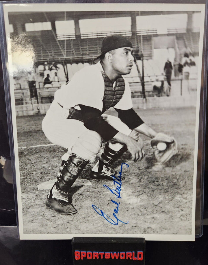 Earl Battey Signed 8x10 Photo Minnesota Twins COA