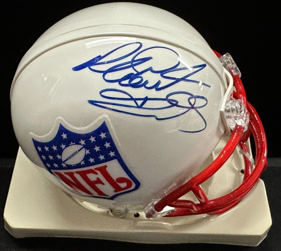 Richard Dent Autographed NFL Riddel Mini Helmet HOF Chicago Bears