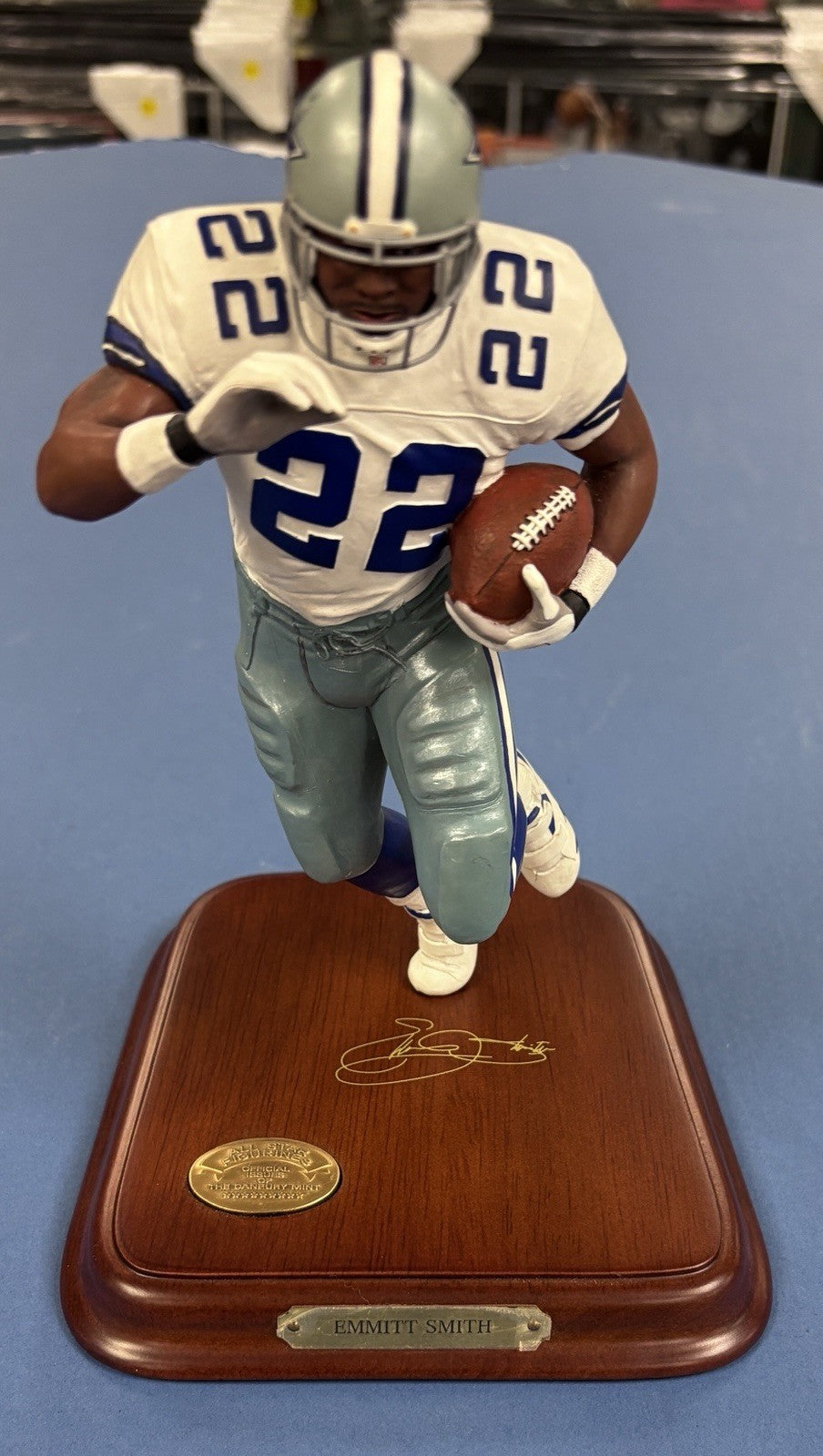 Emmitt Smith Danbury Mint 7 Inch Figure Dallas Cowboys HOF