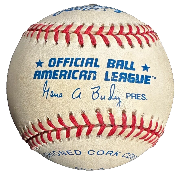 Yogi Berra Autographed OAL W/ "It Ain't Over Till It's Over" HOF Yankees BAS