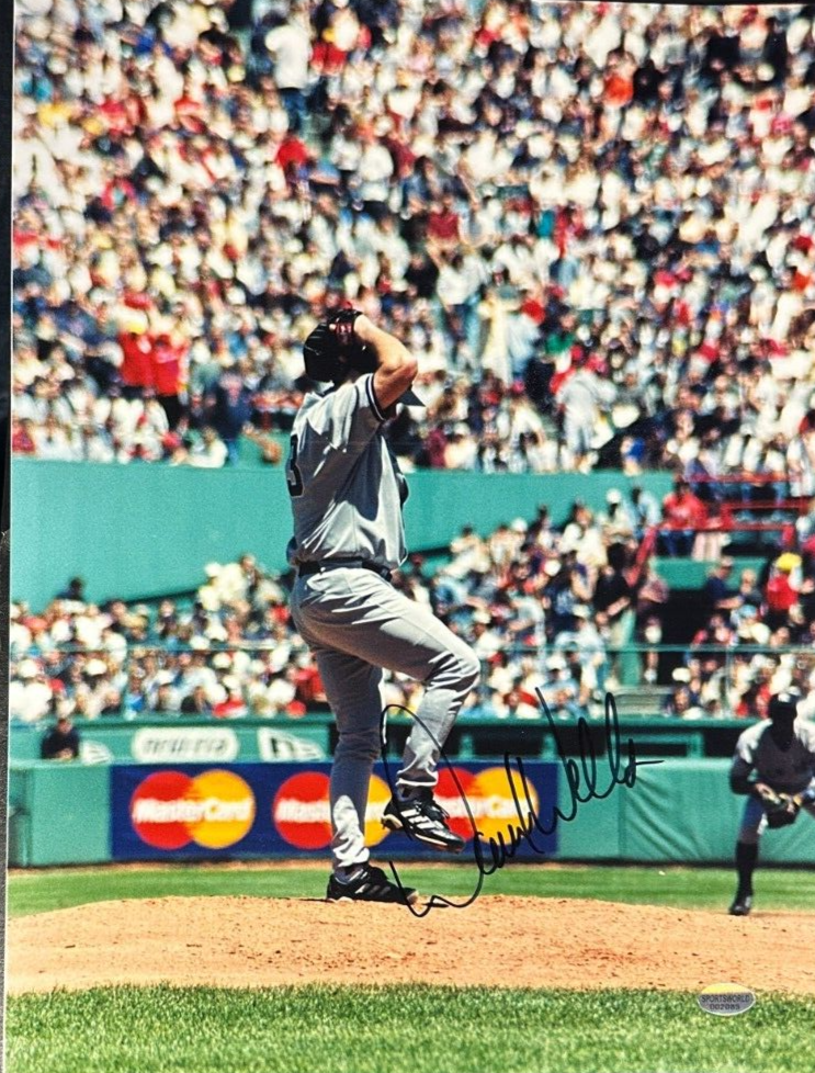 David Wells Autographed 11x14 Photo New York Yankees