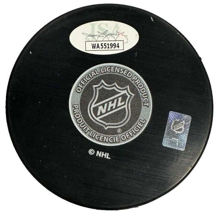 Paul Coffey Autographed Pittsburgh Penguins Hockey Puck JSA HOF