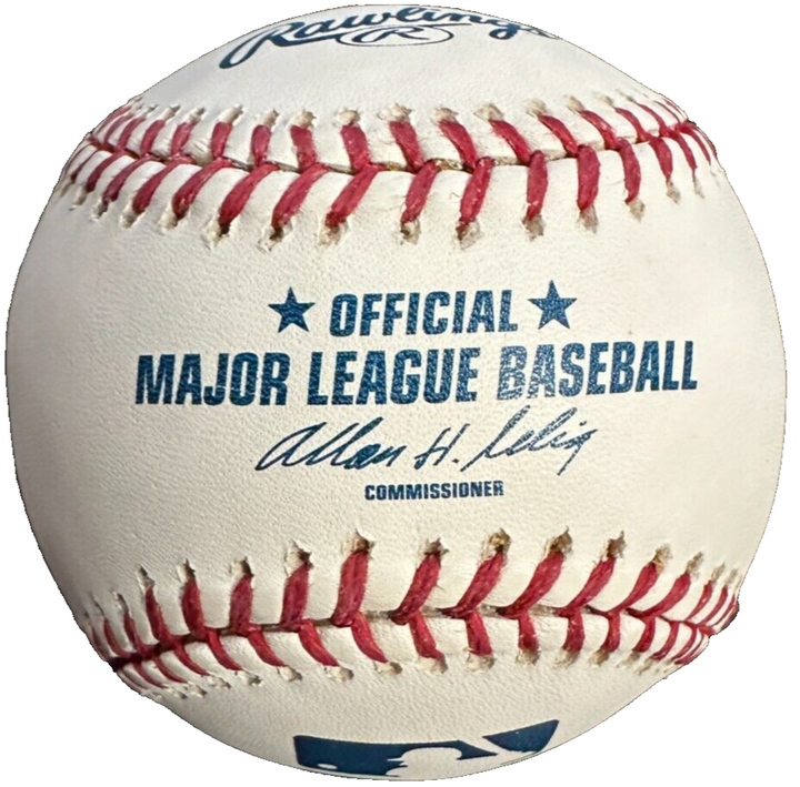 Mark Fidrych Autographed Major League Baseball W/ROY 76 & The Bird Insc