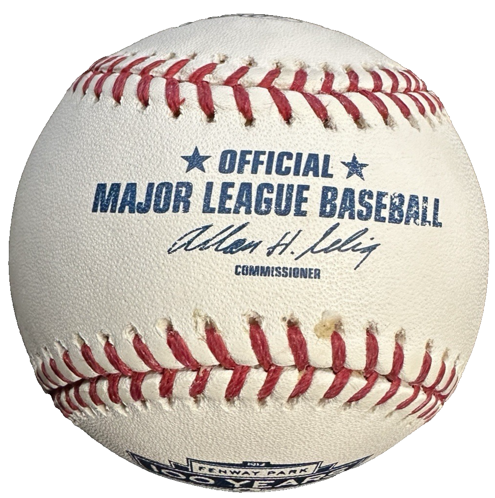 Don Schwall Autographed Fenway Park 100th Anniversary Baseball W/ ROY 61 Insc