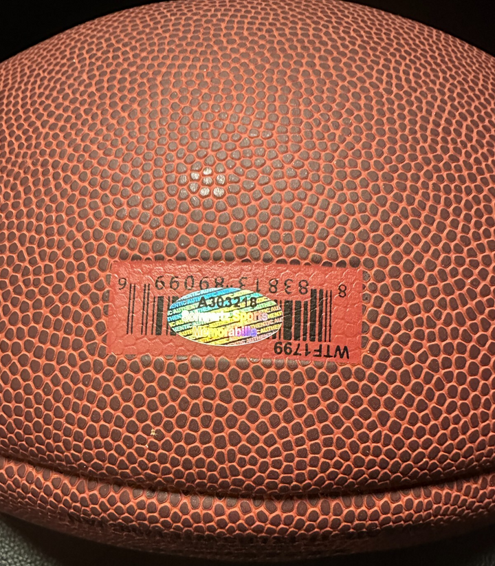 Randy White Autographed Wilson NFL Football W/ HOF 94 Cowboys