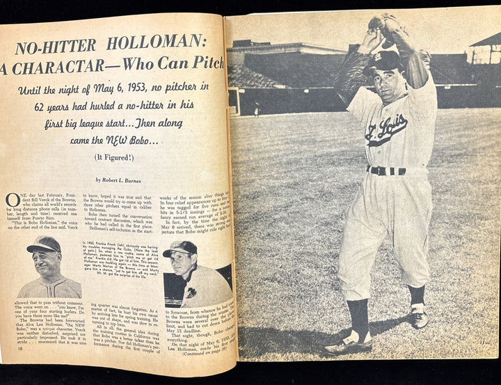 August 1953 Baseball Magazine All Star Issue Luke Appling / Ray Boone