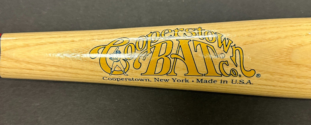 Gene Conley Autographed Boston Braves Cooperstown Bat Co Commemorative Bat