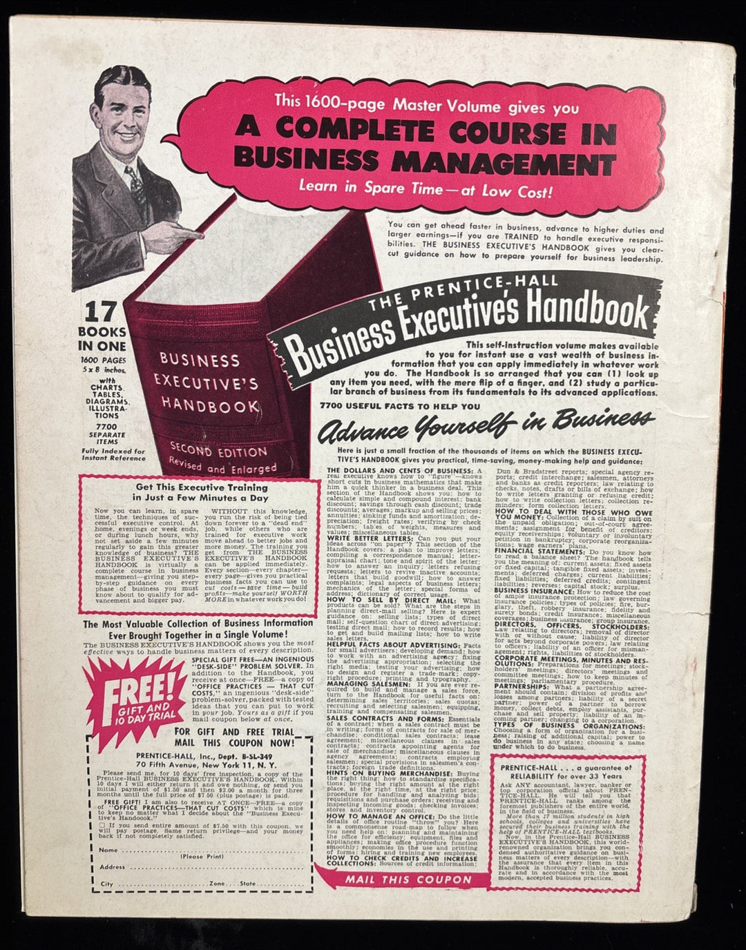 March 1949 Sport Life Magazine Lou Boudreau & Joe Gordon Indians