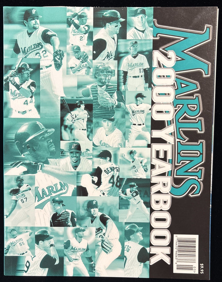 2000 FLORIDA MARLINS OFFICIAL BASEBALL YEARBOOK