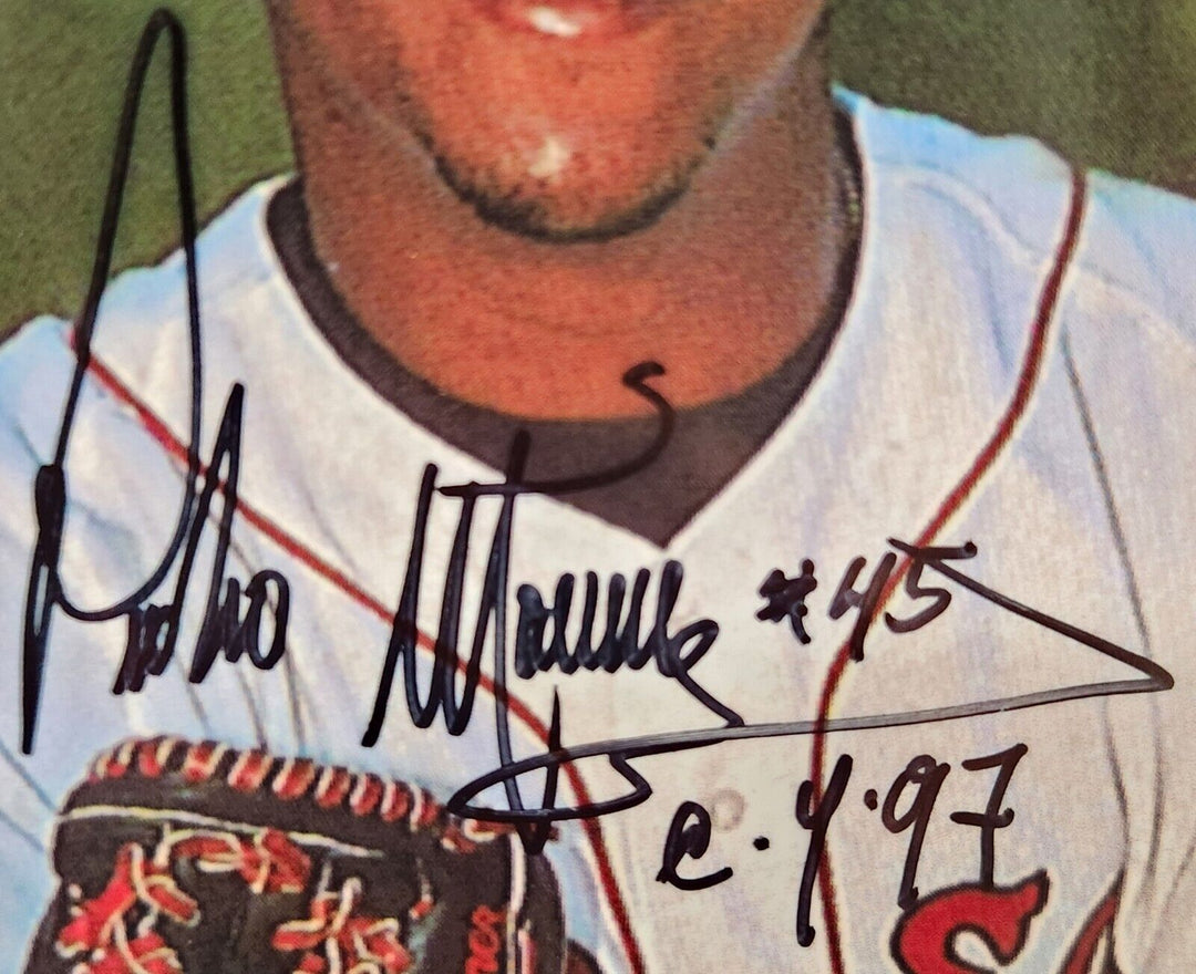 Pedro Martinez Signed Inscribed 8x10 Photo Boston Red Sox New York Mets HOF COA