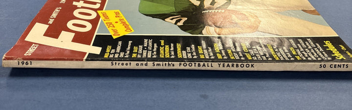 Street And Smiths 1961 Football Yearbook Ronnie Bull Baylor University  Vintage