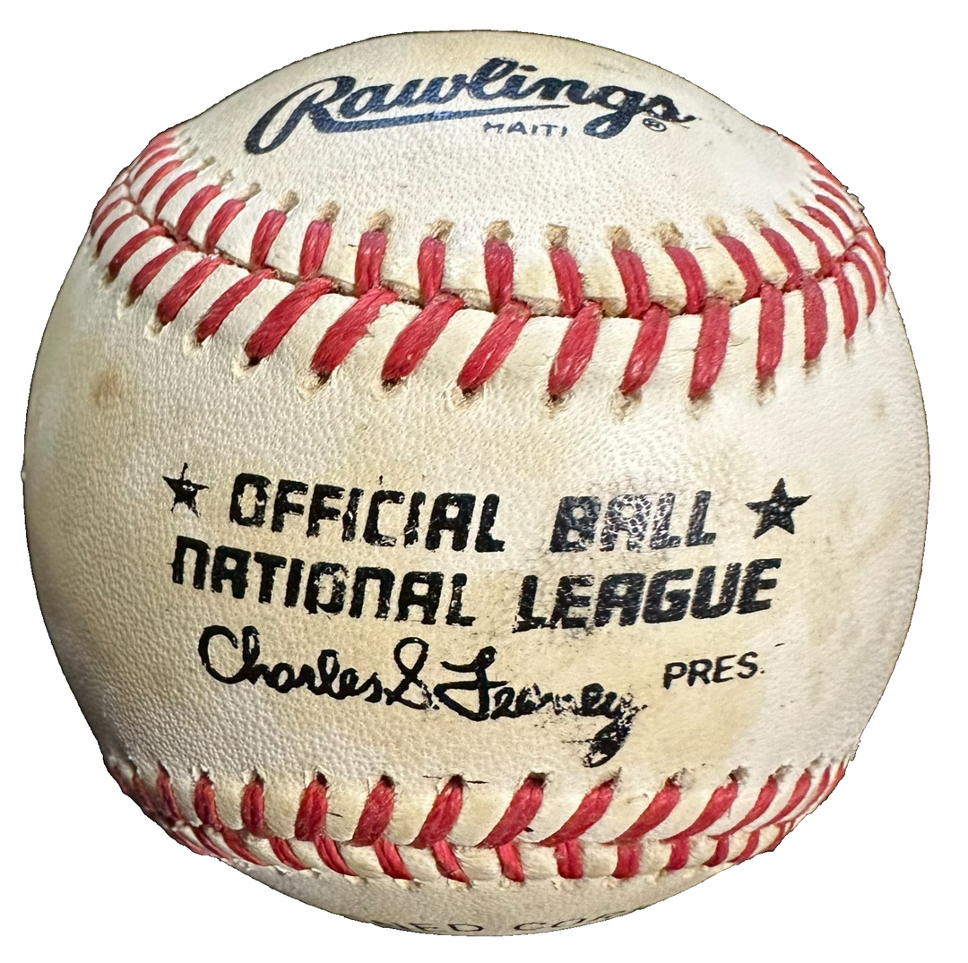 Terry Kennedy Autographed Official National League Baseball SD Padres