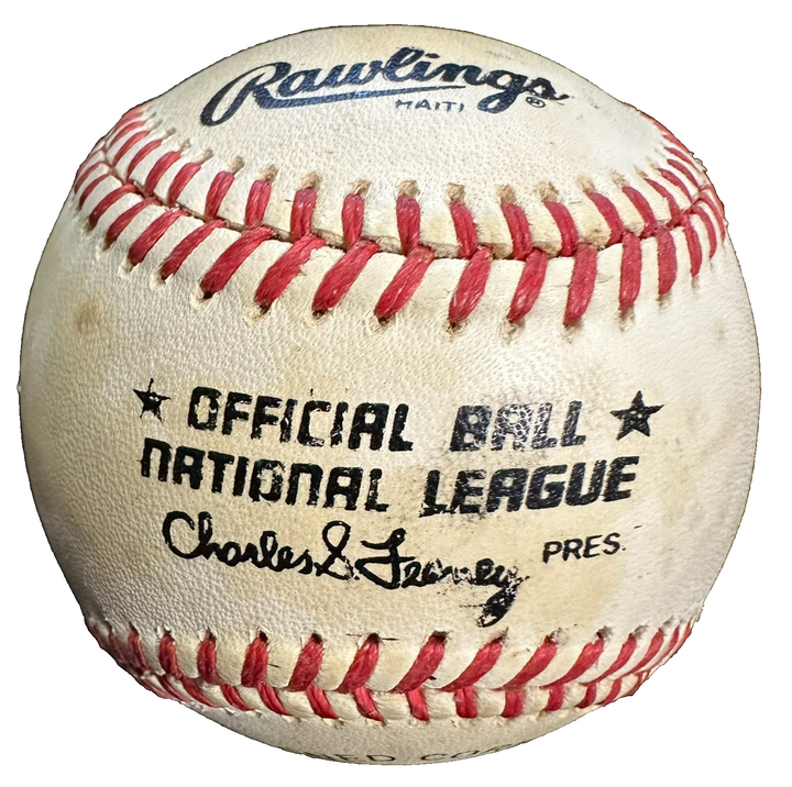 Terry Kennedy Autographed Official National League Baseball SD Padres