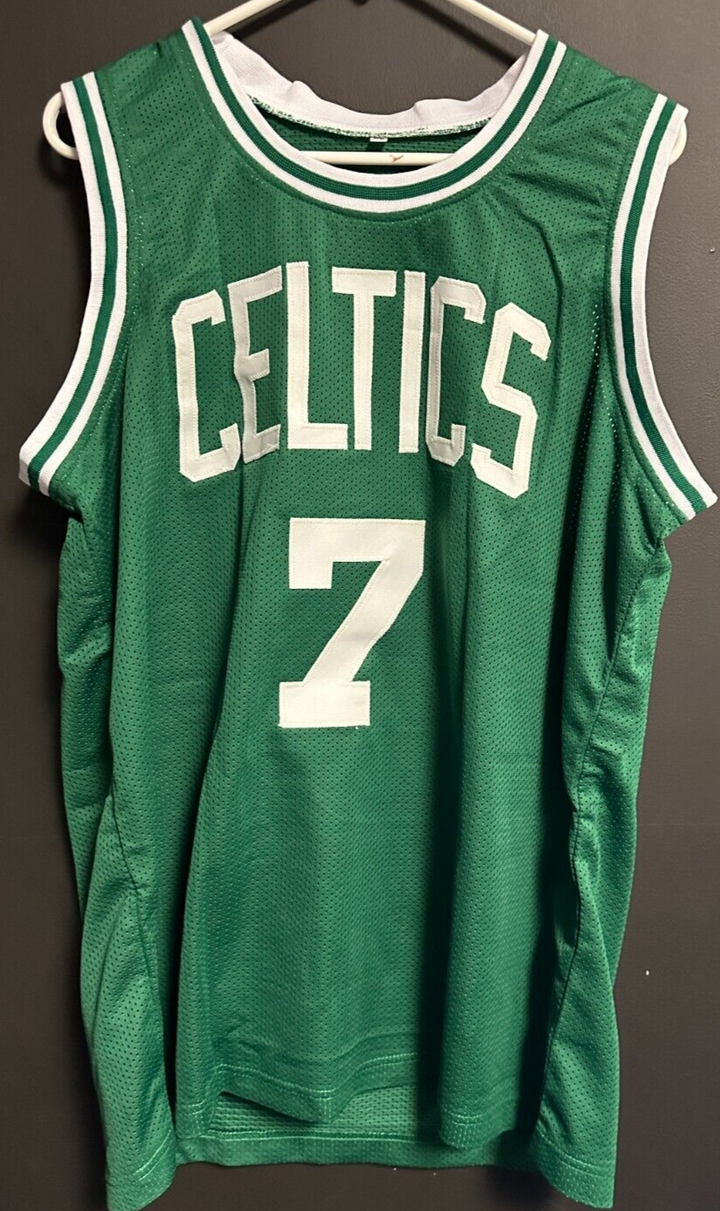 Dee Brown Autographed Boston Celtics Custom Green Jersey Tri-Star COA