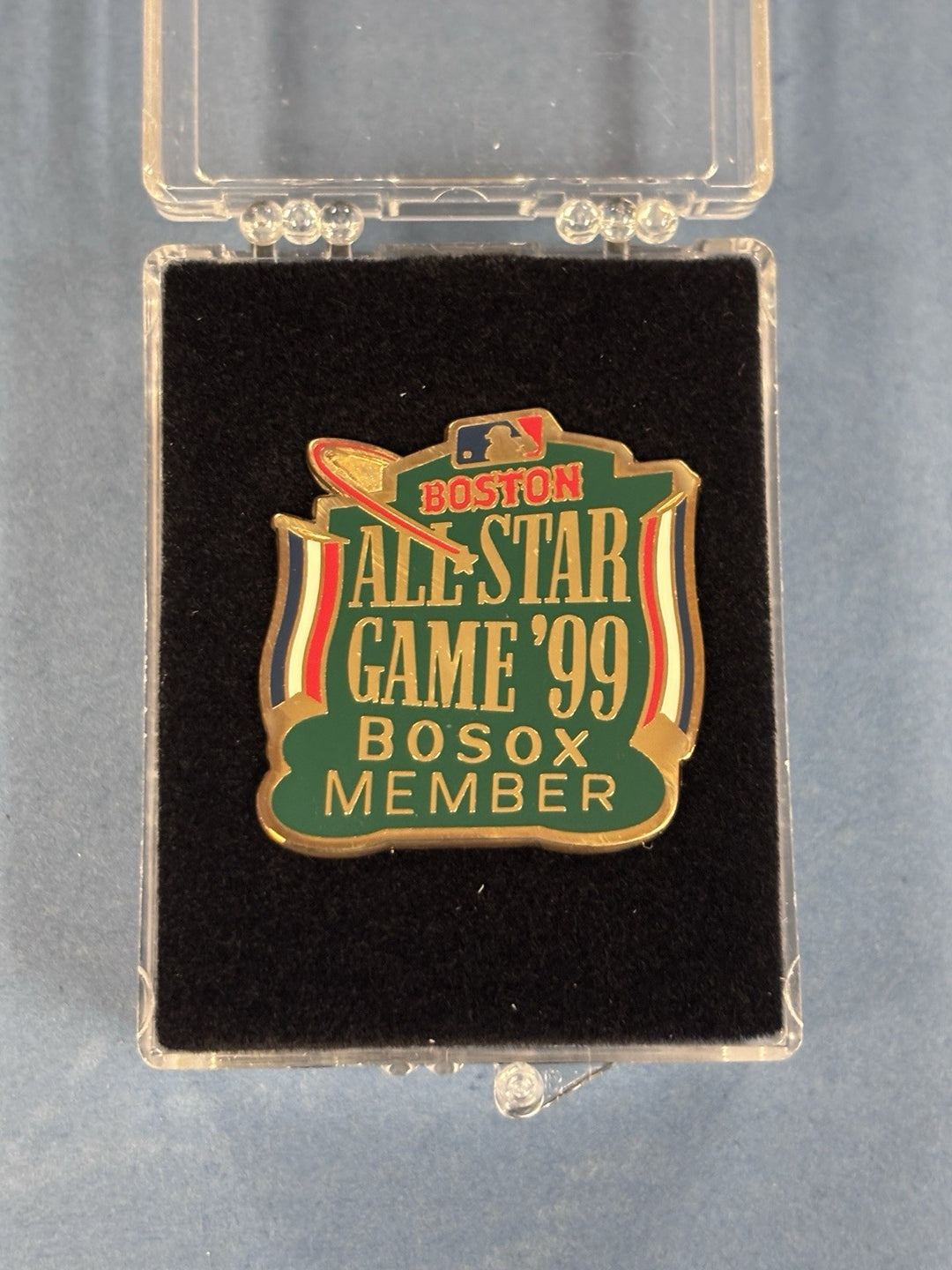 1999 MLB All Star Game Pin Boston Fenway Park Bosox Member