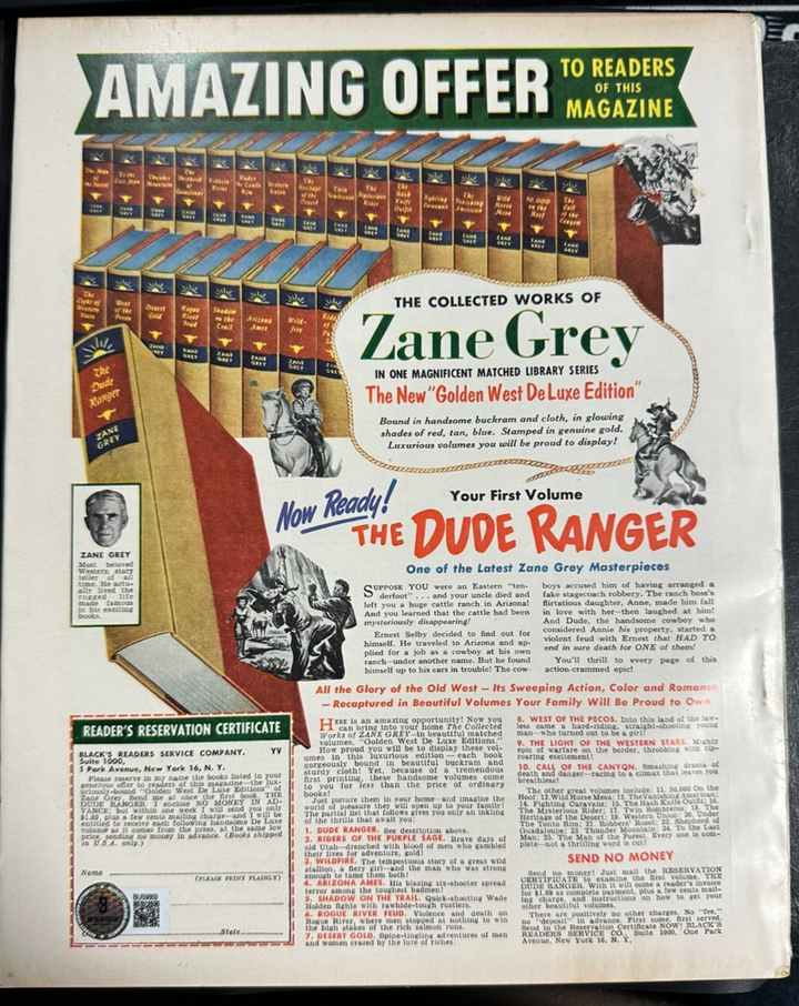 Bob Cousy Autographed March 1953 Issue of Sport Magazine BAS HOF