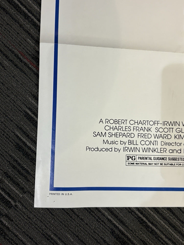 The Right Stuff 27x41 Folded Original Movie Poster 1983 Ed Harris Sam Shepard