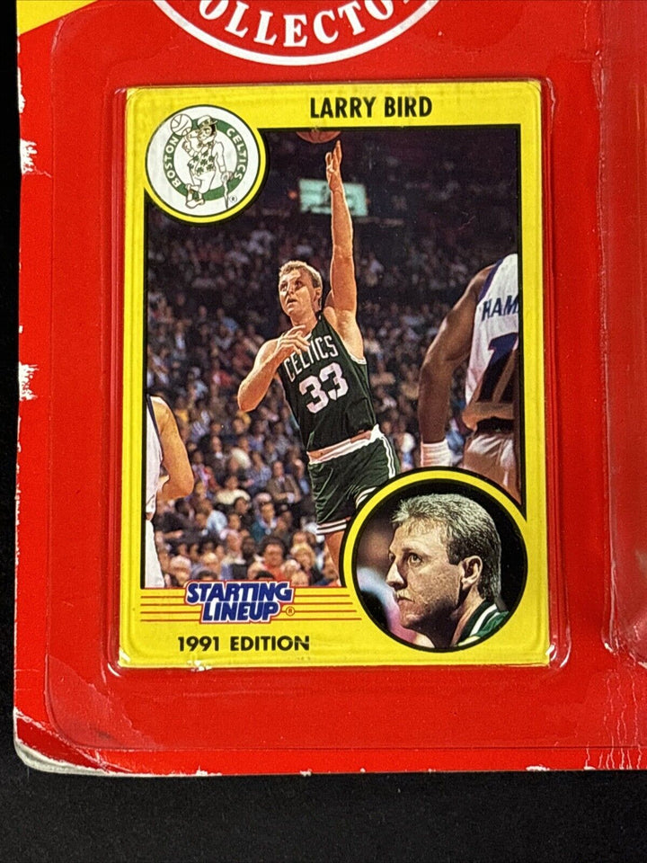 1991 Starting Lineup Larry Bird Figure With Card And Coin Boston Celtics