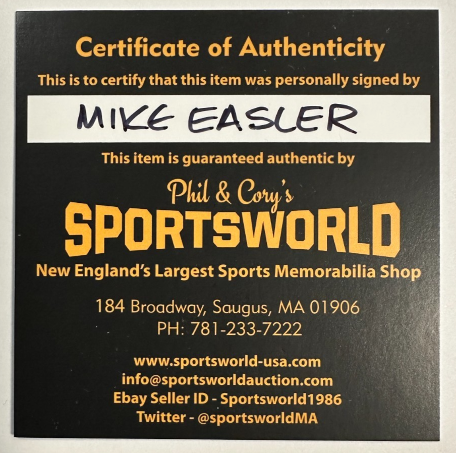 Mike Easler Autographed Official Major League Baseball W/ 79 WSC Pirates