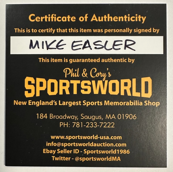 Mike Easler Autographed Official Major League Baseball W/ 79 WSC Pirates